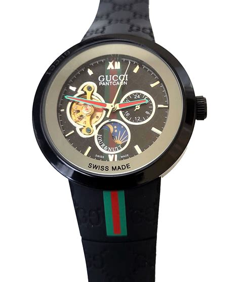 gucci pantcaon watch replica|gucci 126.2 men's wrist watch.